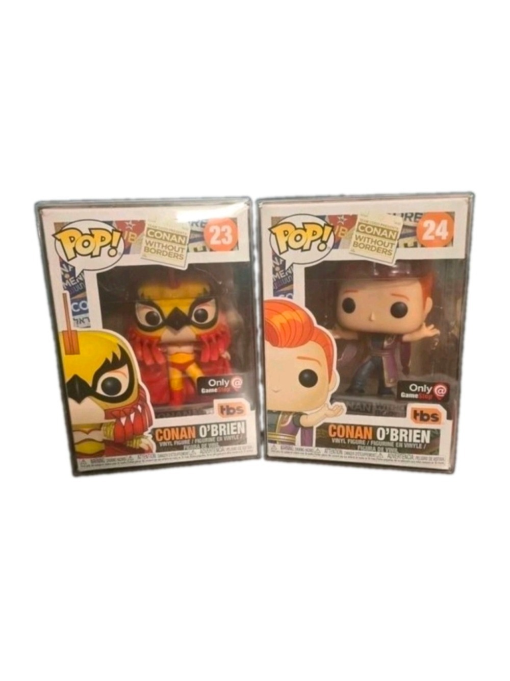 Funko Pop Conan O’Brien GameStop Exclusive Set